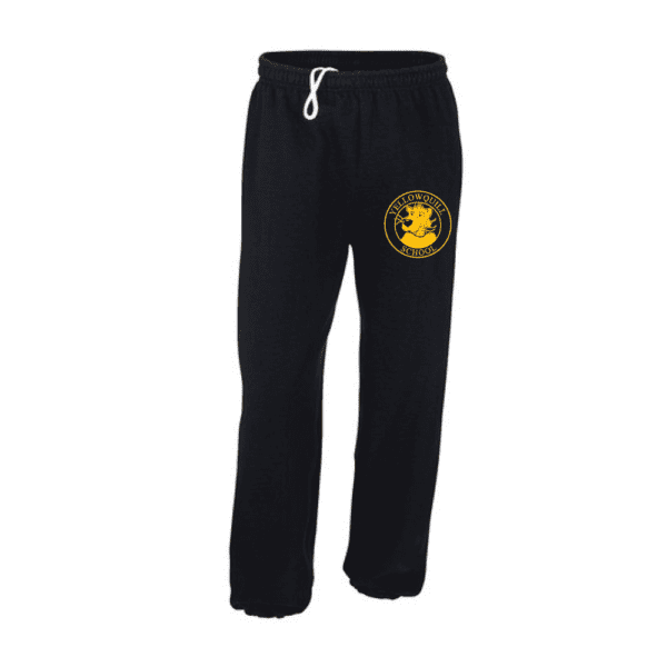 G182 Gildan Heavy Blend 8 oz., 50/50 Sweatpants - Black - The Screen Door